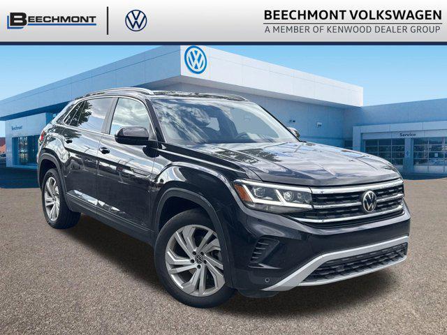 used 2021 Volkswagen Atlas Cross Sport car, priced at $23,778
