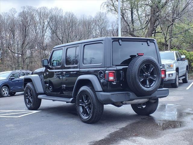 used 2020 Jeep Wrangler Unlimited car, priced at $25,992