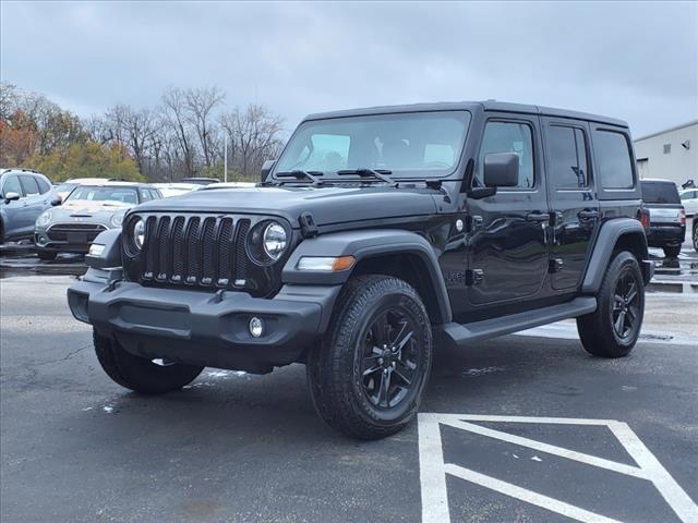 used 2020 Jeep Wrangler Unlimited car, priced at $25,992