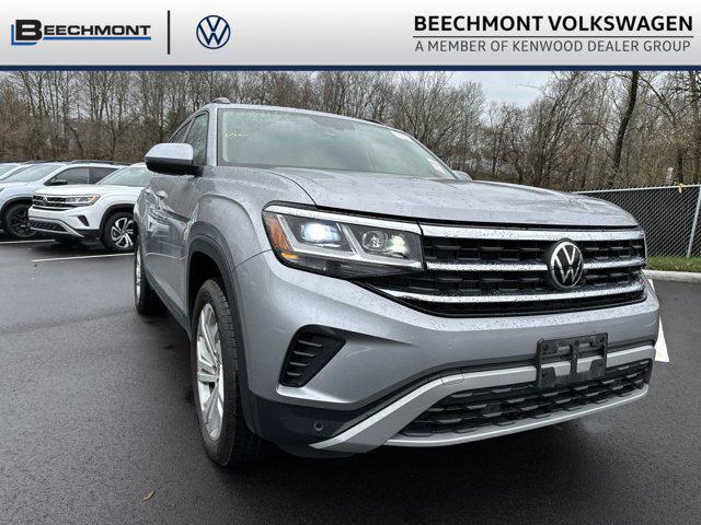 used 2021 Volkswagen Atlas car, priced at $26,616