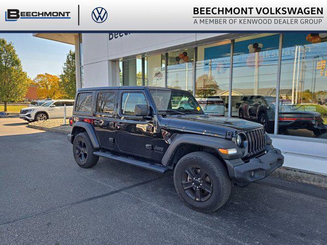 used 2021 Jeep Wrangler Unlimited car, priced at $27,889