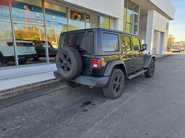 used 2021 Jeep Wrangler Unlimited car, priced at $27,889