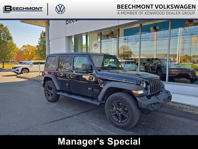 used 2021 Jeep Wrangler Unlimited car, priced at $27,889