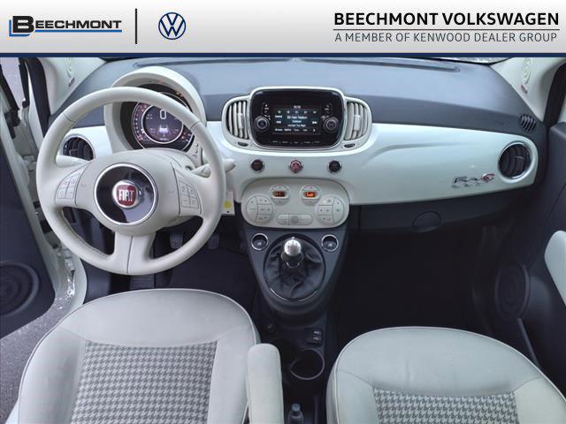 used 2018 FIAT 500 car, priced at $12,495