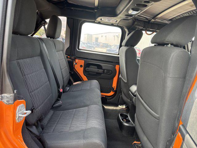 used 2012 Jeep Wrangler Unlimited car, priced at $13,995