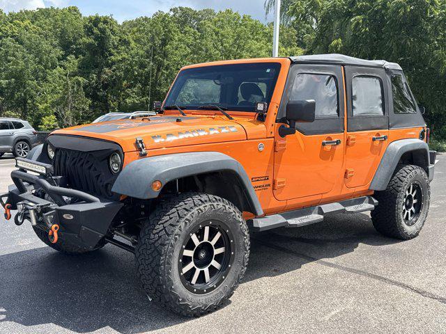 used 2012 Jeep Wrangler Unlimited car, priced at $13,995