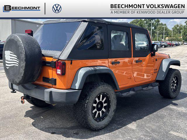 used 2012 Jeep Wrangler Unlimited car, priced at $13,542