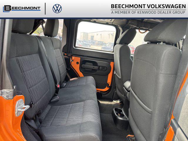 used 2012 Jeep Wrangler Unlimited car, priced at $13,542