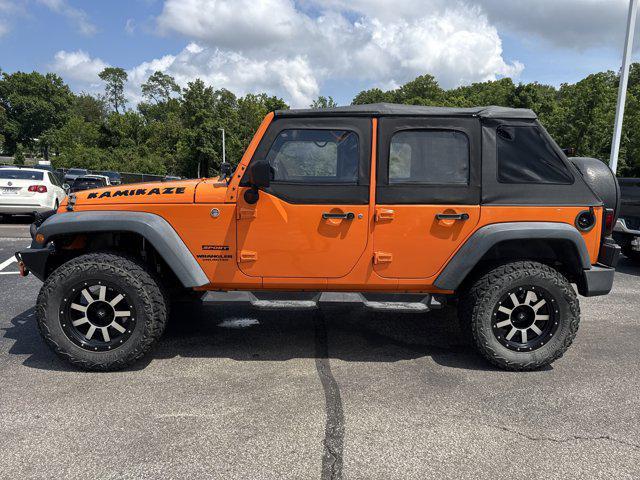used 2012 Jeep Wrangler Unlimited car, priced at $13,995