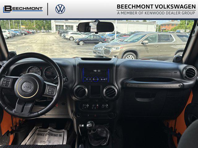 used 2012 Jeep Wrangler Unlimited car, priced at $13,542