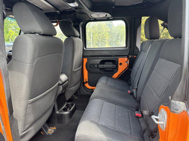 used 2012 Jeep Wrangler Unlimited car, priced at $13,995