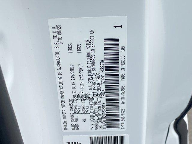 new 2025 Toyota Tacoma car, priced at $33,764