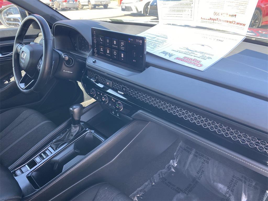 used 2023 Honda Accord Hybrid car, priced at $26,300