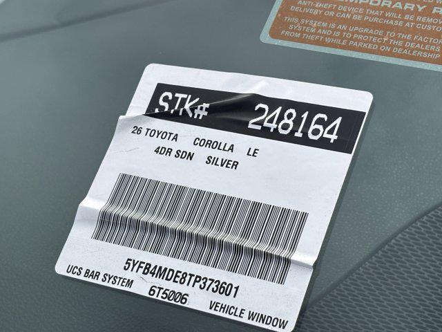 new 2026 Toyota Corolla car, priced at $24,508