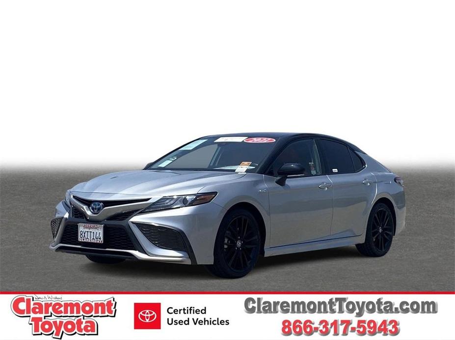 used 2021 Toyota Camry Hybrid car, priced at $29,488