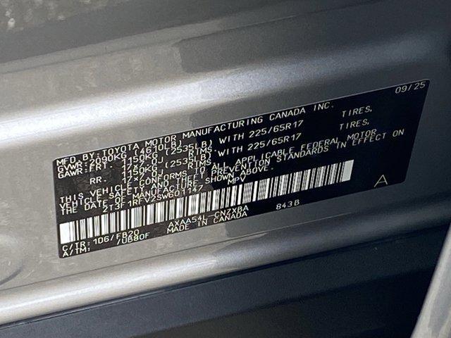 new 2025 Toyota RAV4 car, priced at $33,044