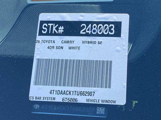 new 2026 Toyota Camry car, priced at $33,809