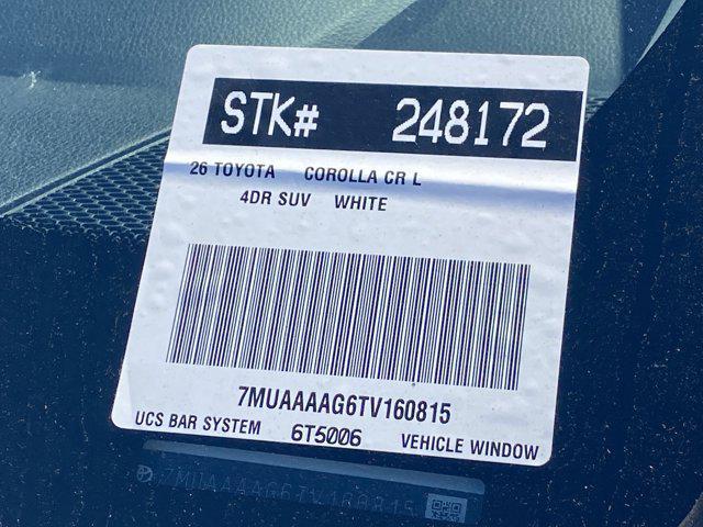 new 2026 Toyota Corolla Cross car, priced at $27,123