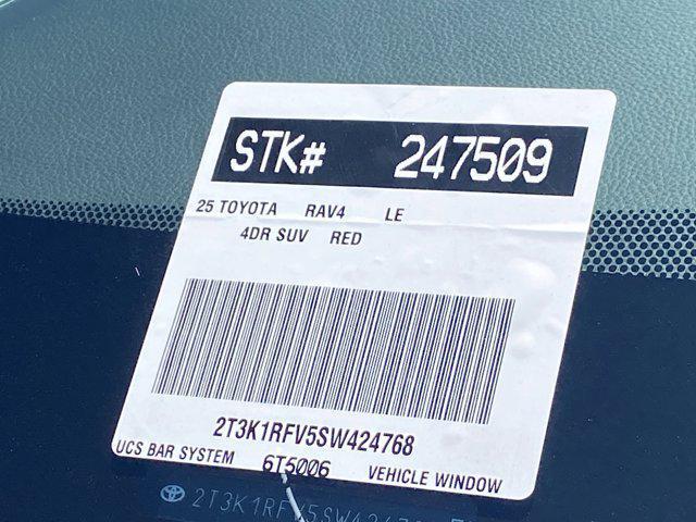 new 2025 Toyota RAV4 car, priced at $32,799