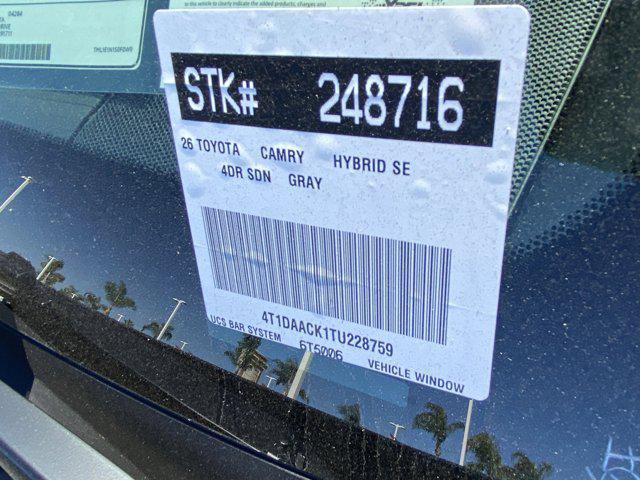 new 2026 Toyota Camry car, priced at $33,228