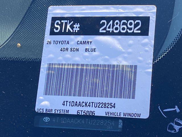 new 2026 Toyota Camry car, priced at $30,514