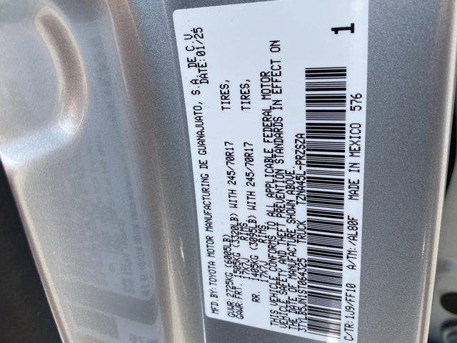 new 2025 Toyota Tacoma car, priced at $42,505