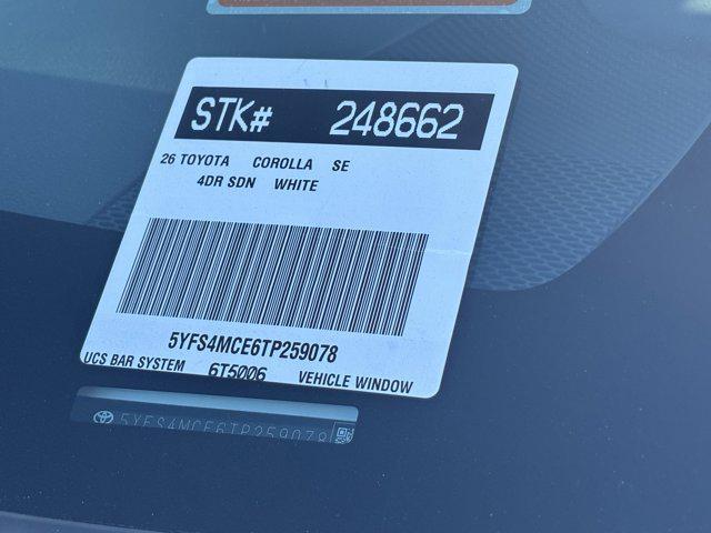 new 2026 Toyota Corolla car, priced at $27,087