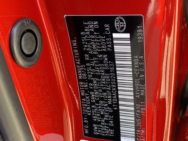 new 2025 Toyota Camry car, priced at $32,133