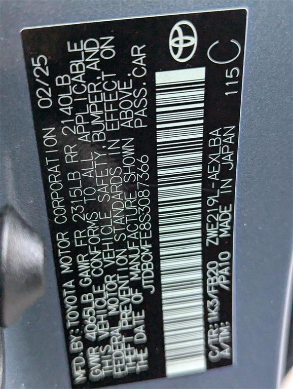 used 2025 Toyota Corolla Hybrid car, priced at $22,700