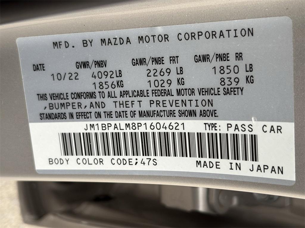 used 2023 Mazda Mazda3 car, priced at $21,900