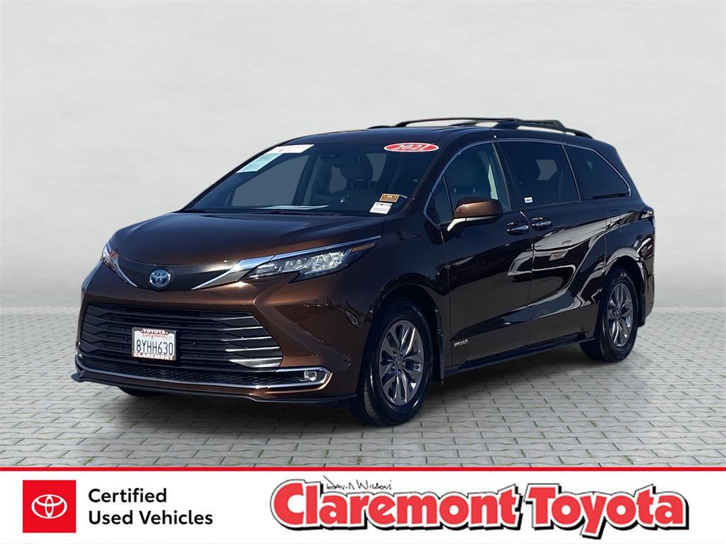 used 2021 Toyota Sienna car, priced at $33,500
