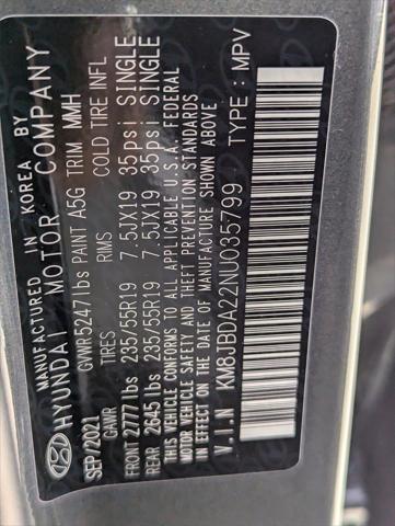 used 2022 Hyundai TUCSON Plug-In Hybrid car, priced at $19,900