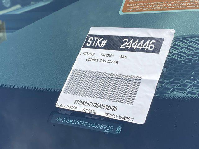 new 2025 Toyota Tacoma car, priced at $39,589