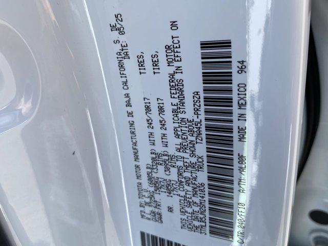 new 2025 Toyota Tacoma car, priced at $42,345