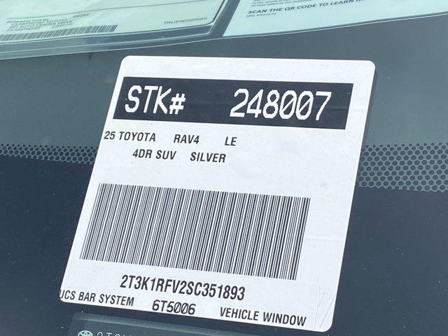 new 2025 Toyota RAV4 car, priced at $32,324