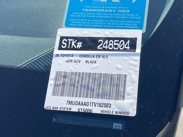 new 2026 Toyota Corolla Cross car, priced at $32,983