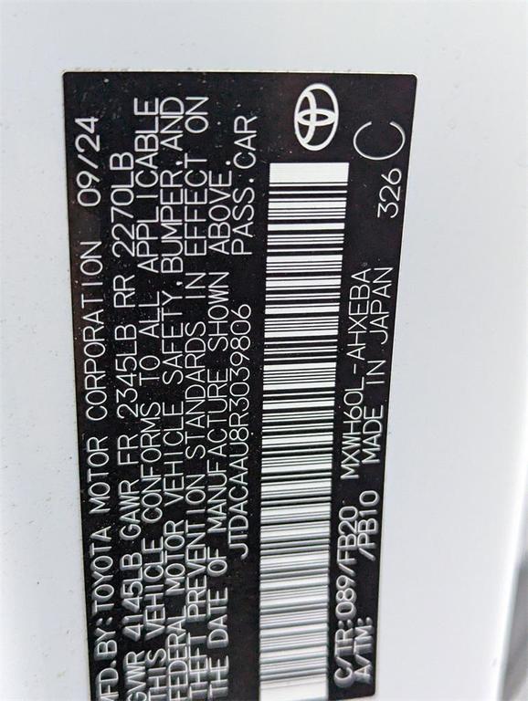 used 2024 Toyota Prius car, priced at $27,900