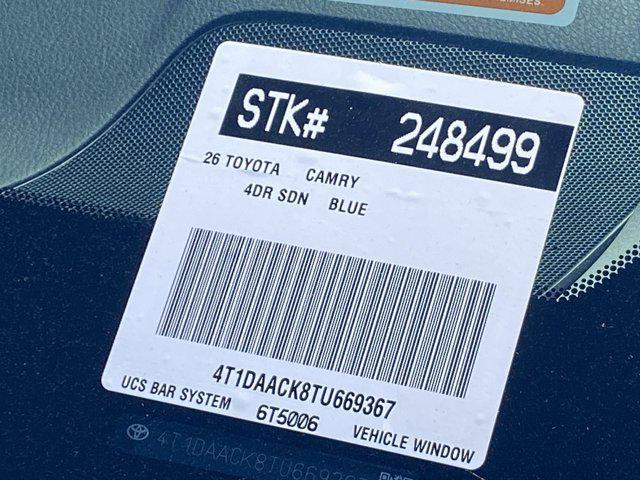 new 2026 Toyota Camry car, priced at $32,132