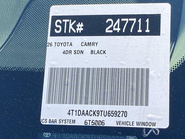 new 2026 Toyota Camry car, priced at $35,818