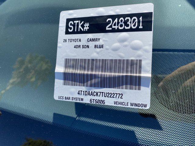 new 2026 Toyota Camry car, priced at $31,564