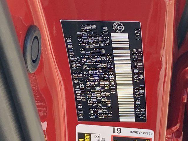 new 2026 Toyota Camry car, priced at $31,523