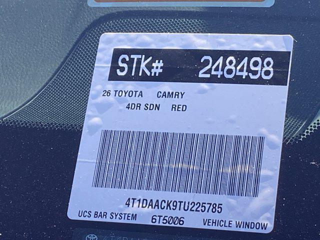 new 2026 Toyota Camry car, priced at $31,523