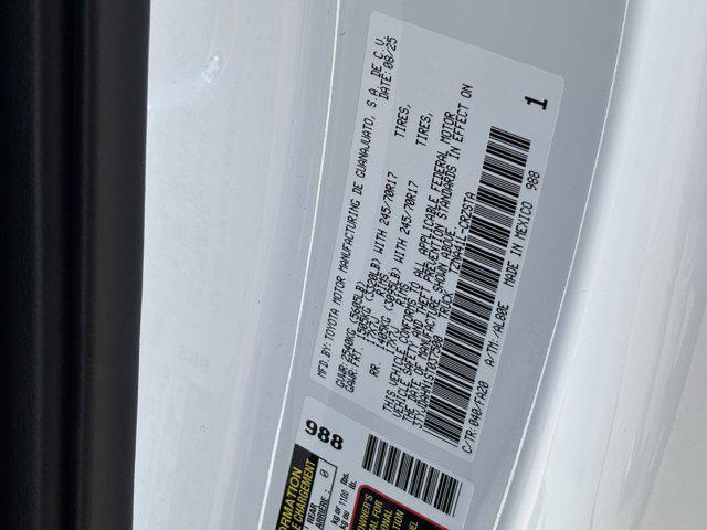 new 2025 Toyota Tacoma car, priced at $33,869