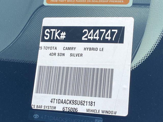 new 2025 Toyota Camry car, priced at $31,443