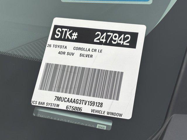 new 2026 Toyota Corolla Cross car, priced at $28,978