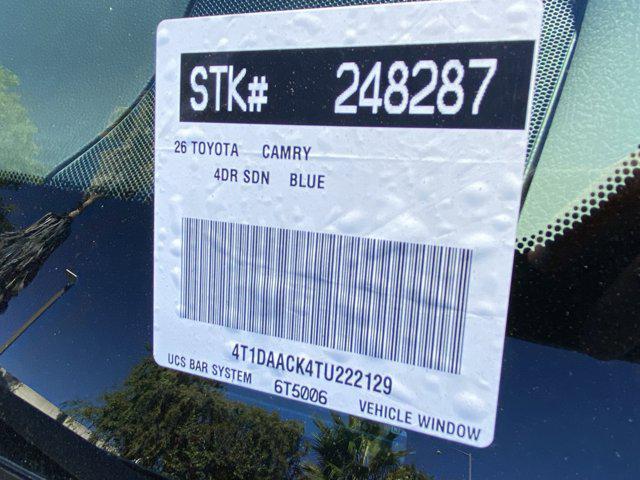 new 2026 Toyota Camry car, priced at $30,514