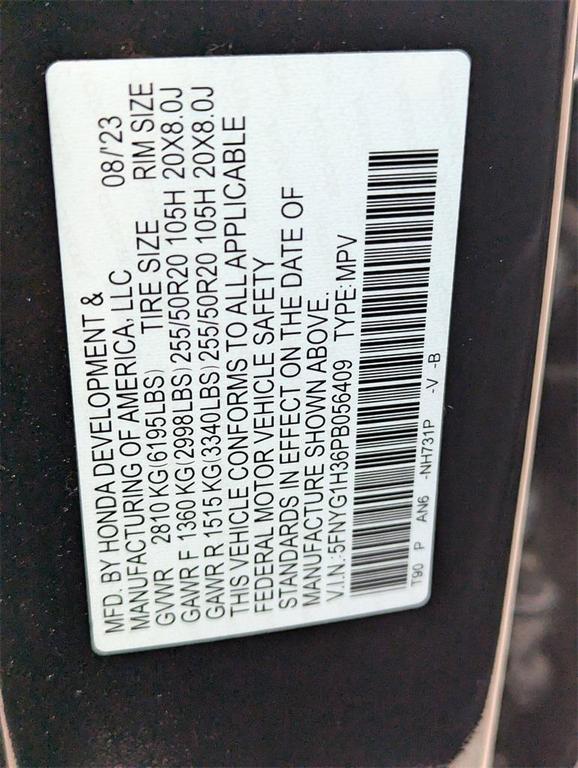 used 2023 Honda Pilot car, priced at $33,000