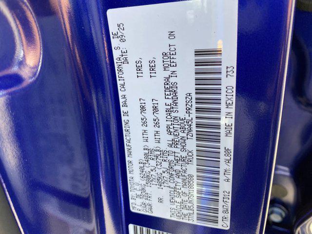 new 2025 Toyota Tacoma car, priced at $46,373