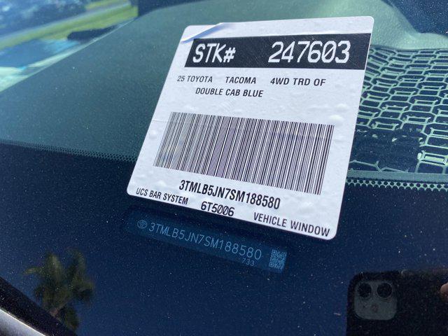 new 2025 Toyota Tacoma car, priced at $46,373