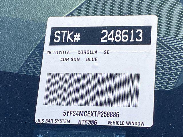 new 2026 Toyota Corolla car, priced at $27,087
